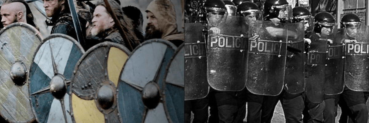 Shield Walls – from Someone with “Riot Control”&nbsp;Training